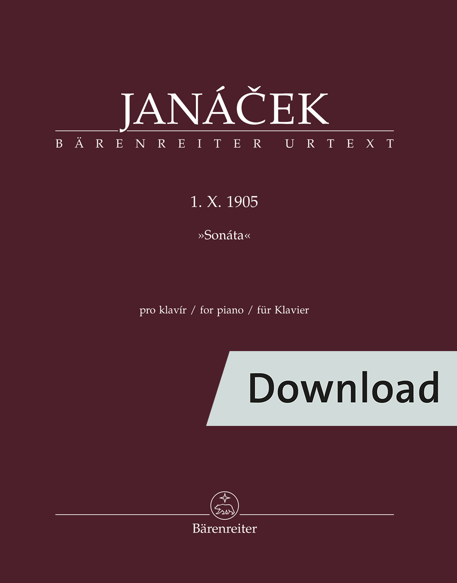 1. X. 1905 for piano "Sonáta"