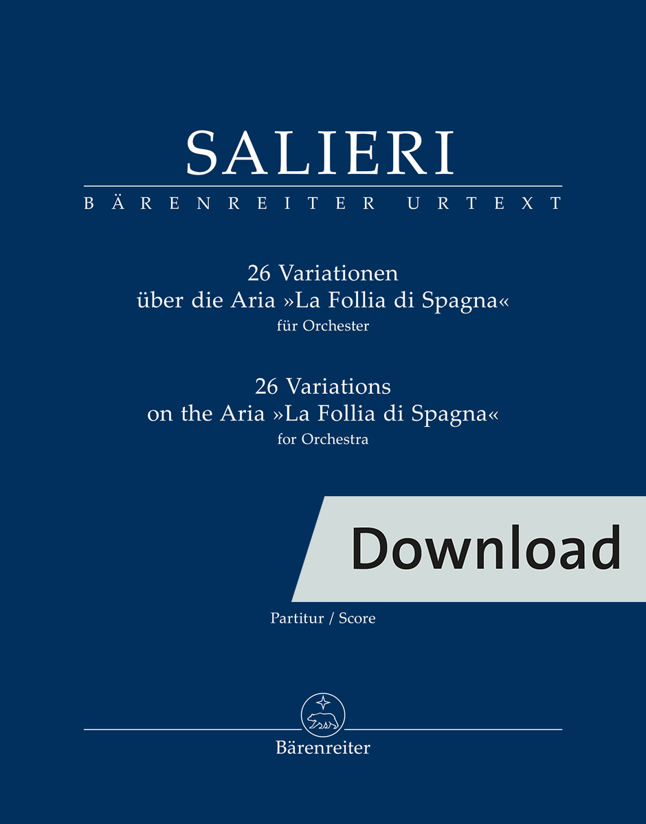 26 Variations on the Aria "La Follia di Spagna" for Orchestra