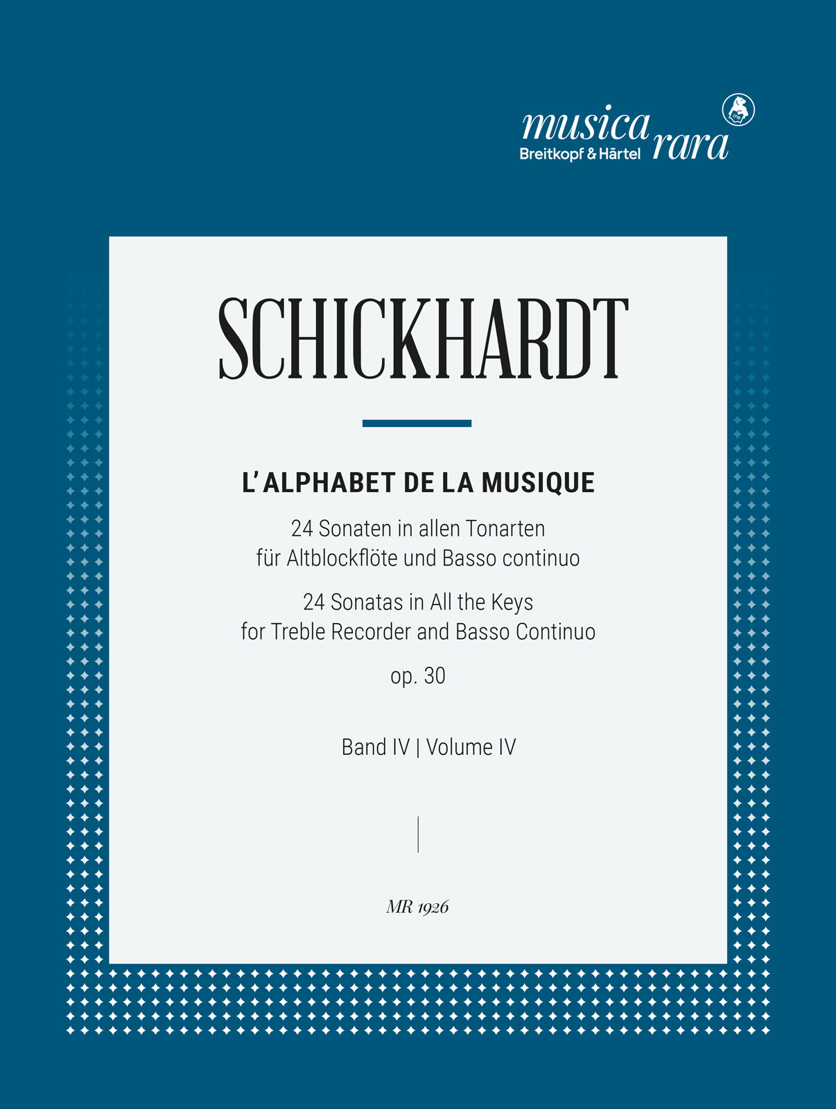 L’Alphabet de la Musique Op. 30